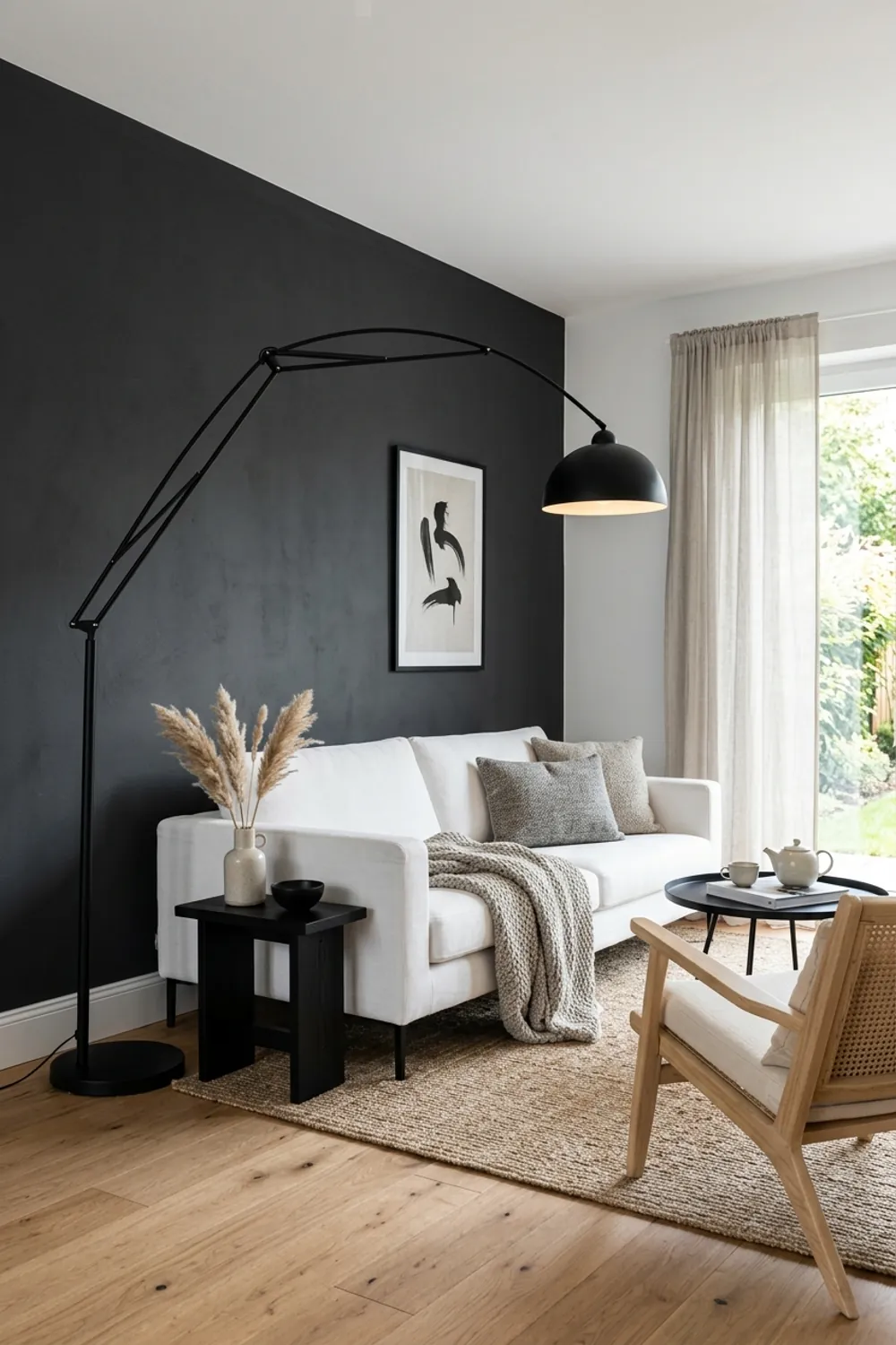 Monochrome Palette with High Contrast