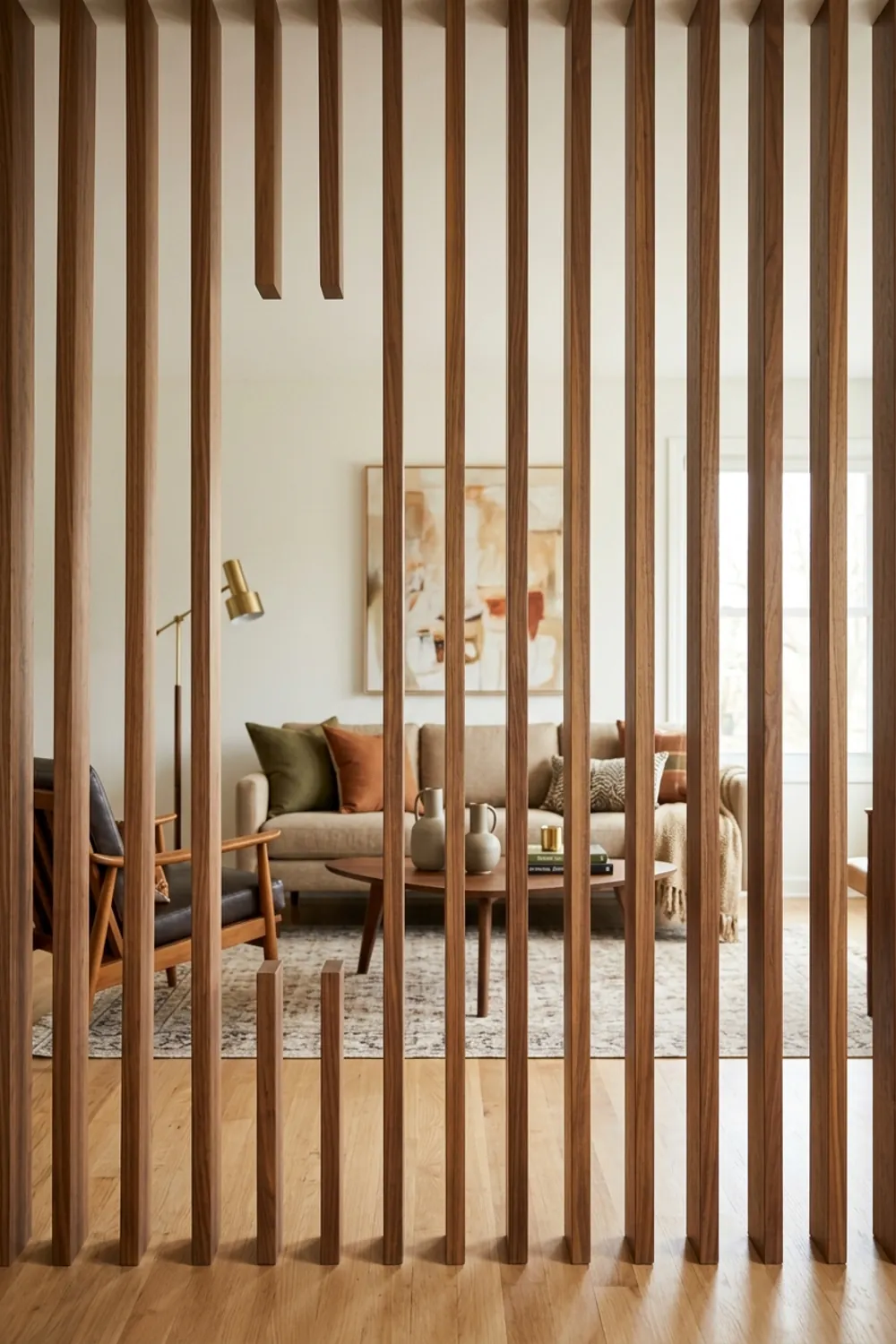 Open Flow with a Room Divider