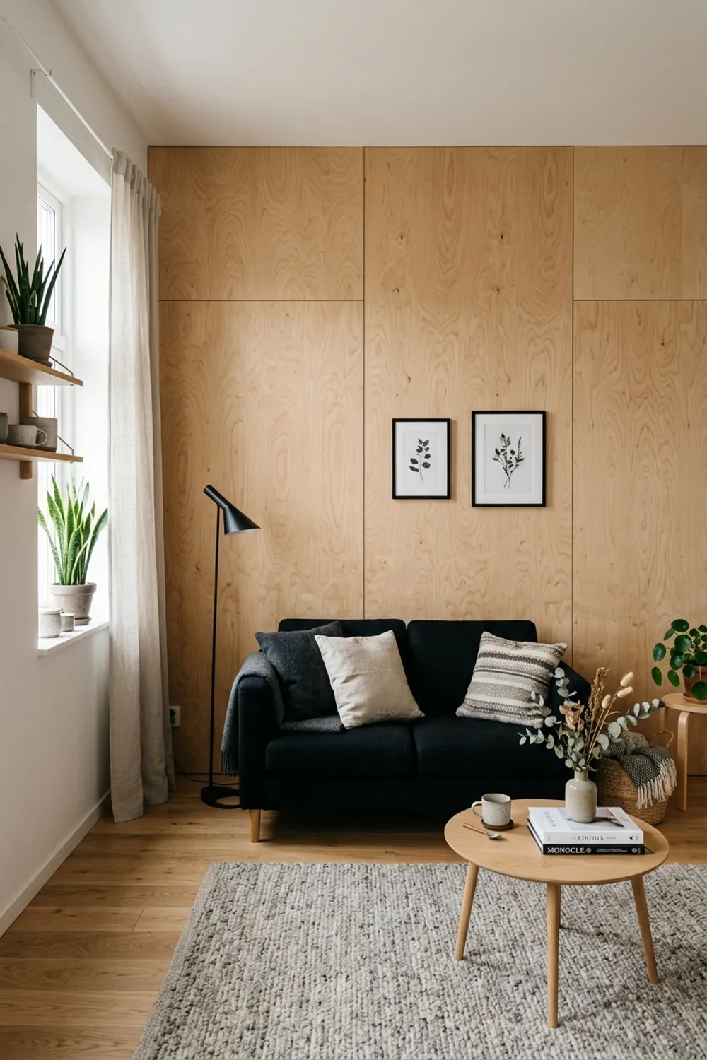 Plywood Walls for Architectural Warmth