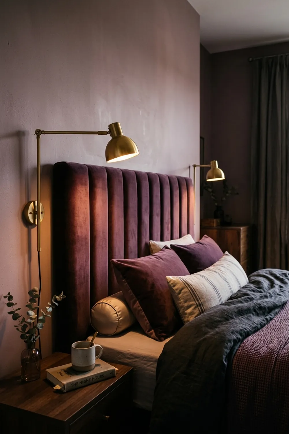 Rich Plum and Sumptuous Velvet