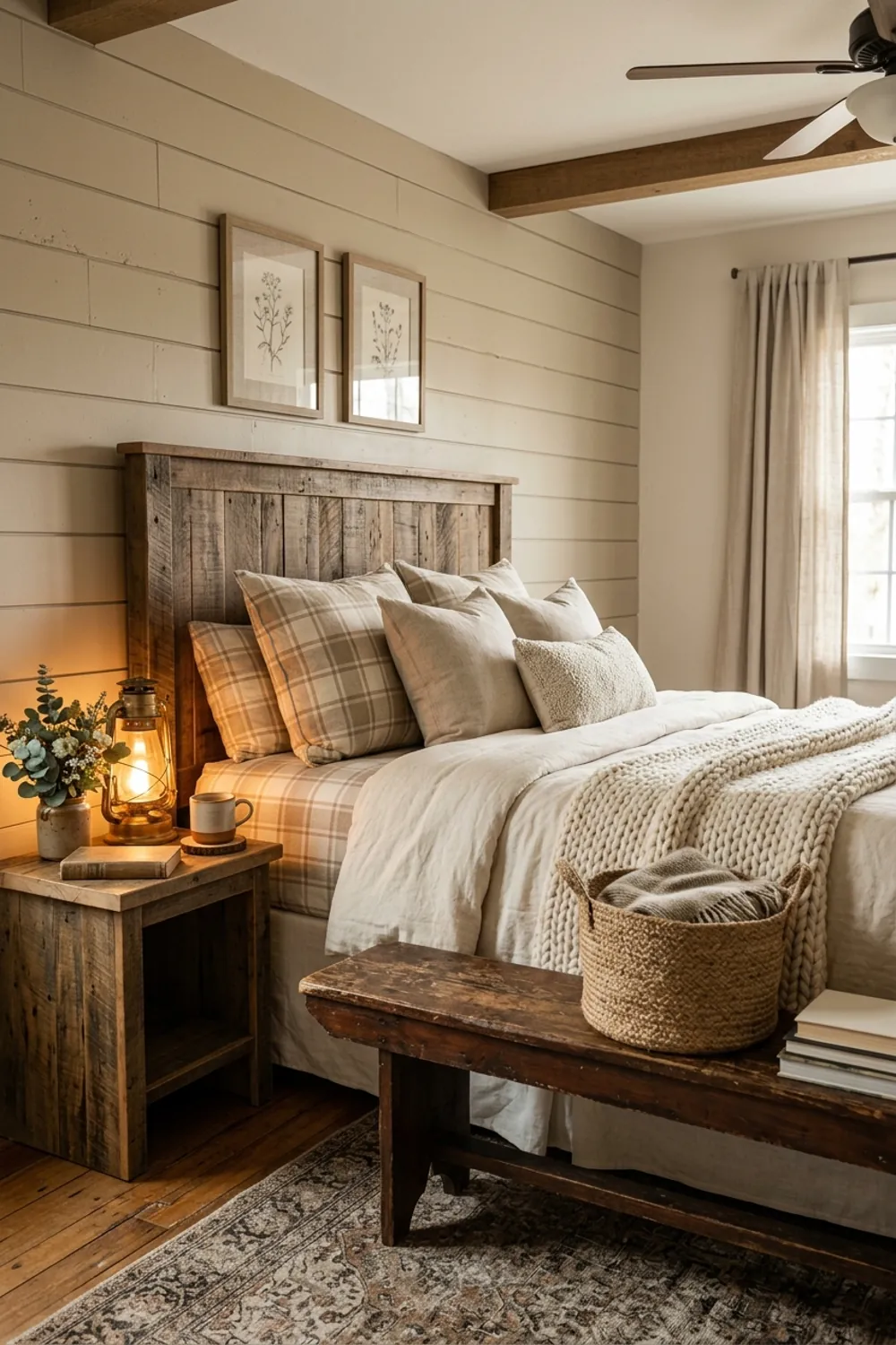 Rustic Farmhouse Beige Charm