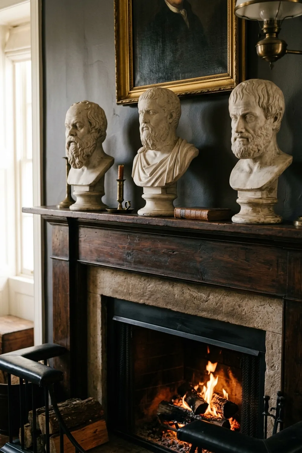 Sculptural Busts on Display