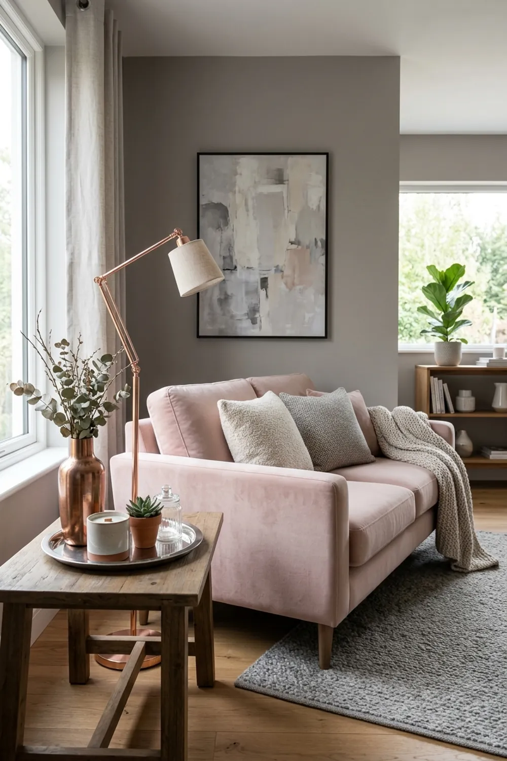 Shimmering Metallic Accents