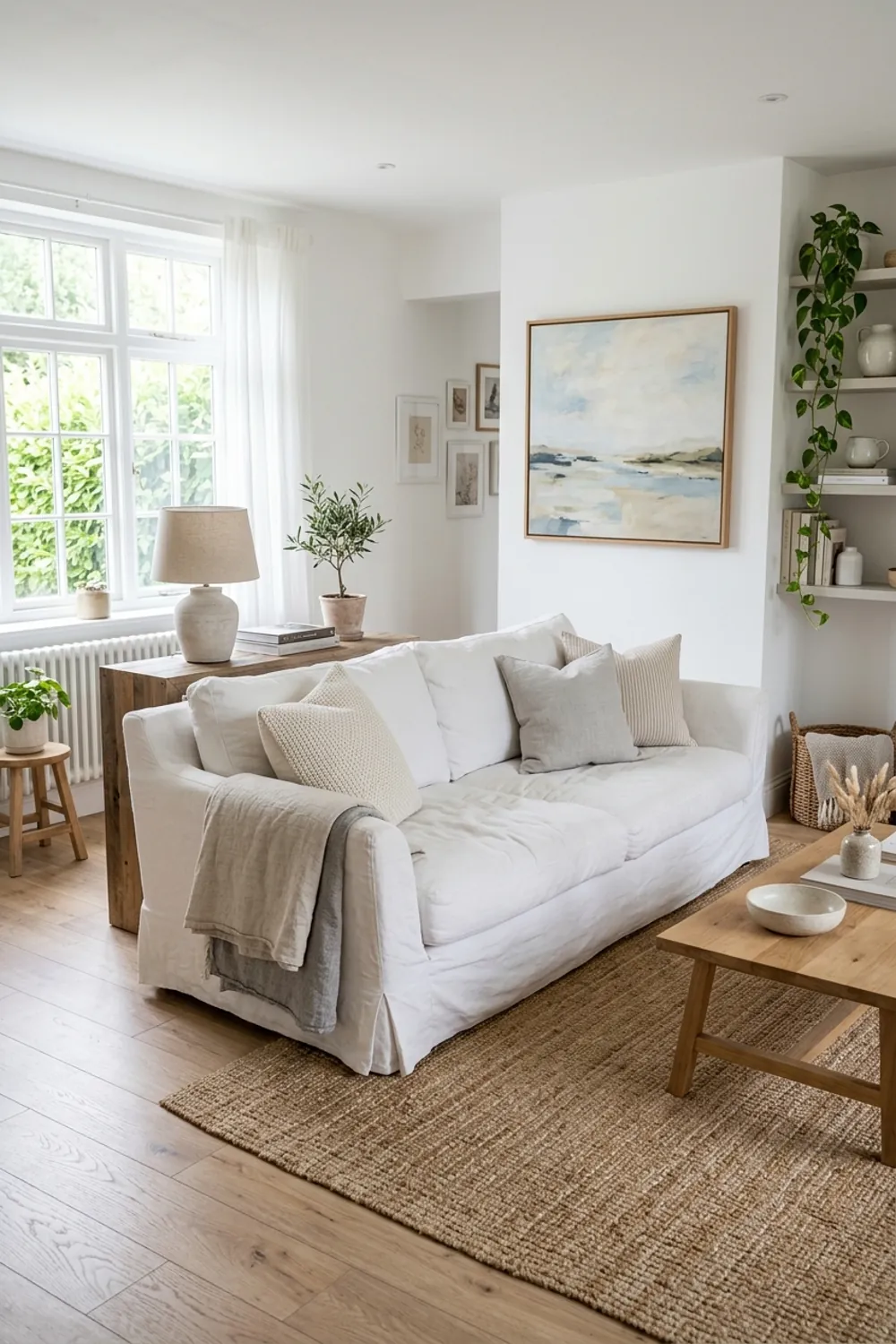 Slipcovered Sofas for Easy Living