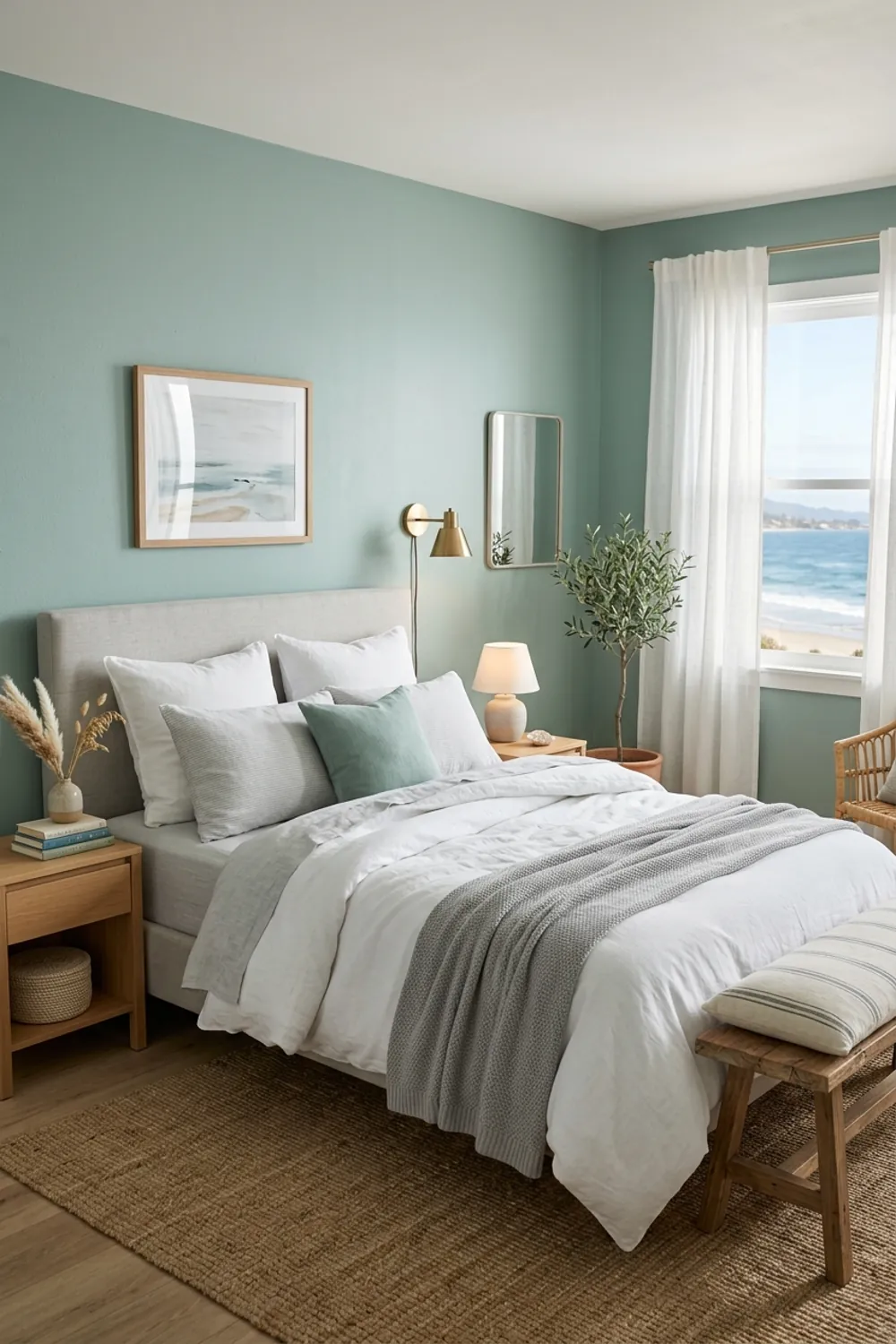 Soft Sea Glass Green Palette