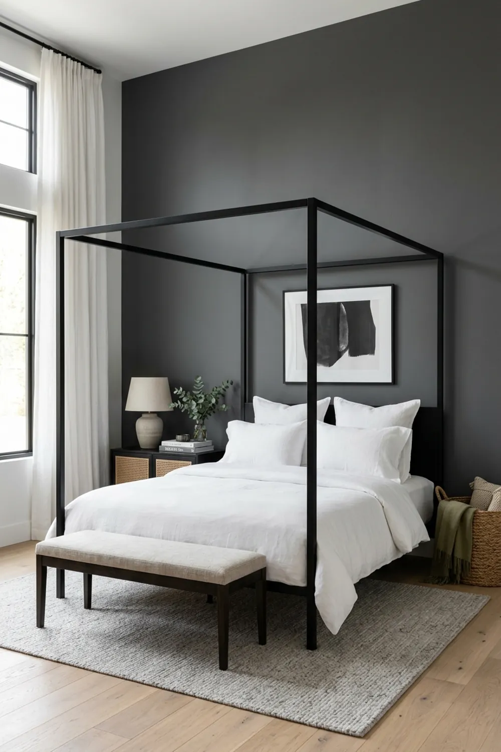 Statement Canopy Bed Sanctuary