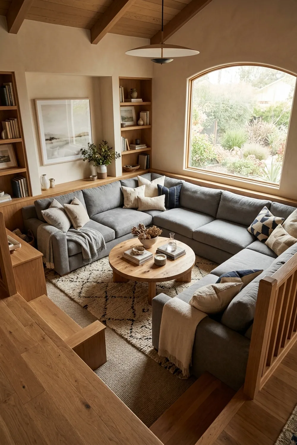 Sunken Conversation Pit Feel