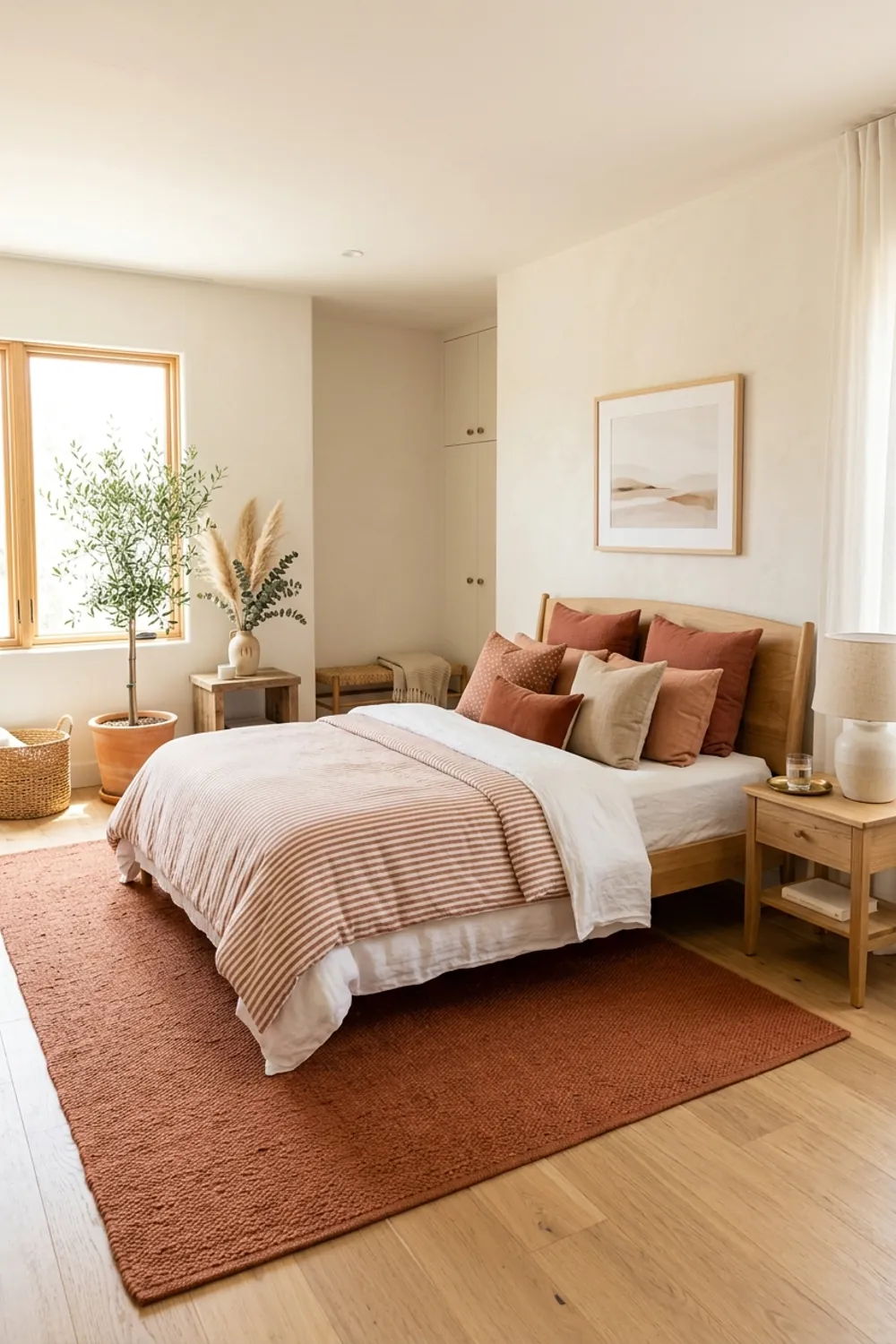Terracotta and Warm White Palette