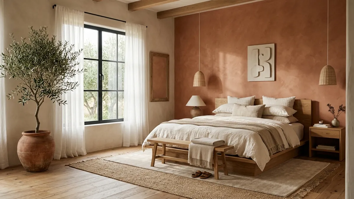 20 Warm Terracotta Bedroom Ideas