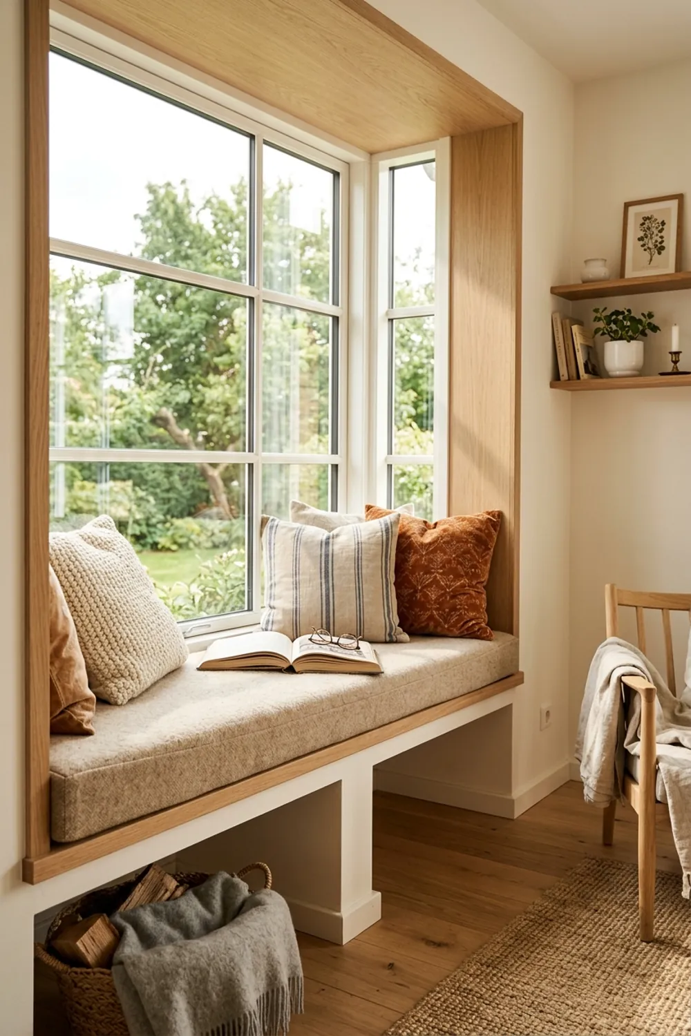 Window Seat for a Cozy Nook