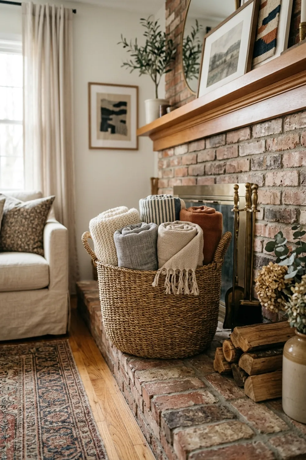Woven Baskets for Storage